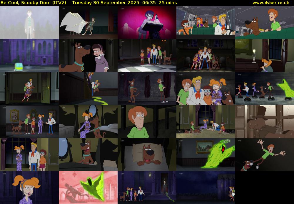 Be Cool, Scooby-Doo! (ITV2) Tuesday 30 September 2025 06:35 - 07:00