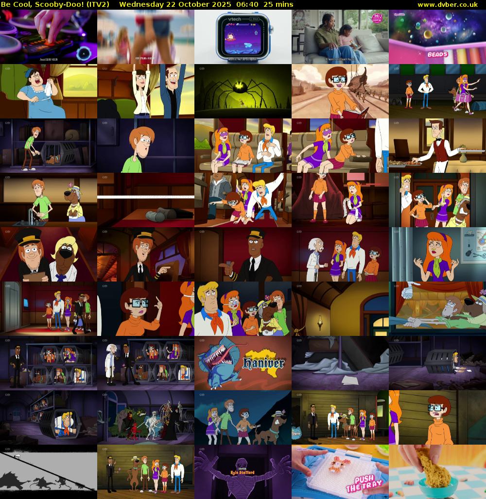 Be Cool, Scooby-Doo! (ITV2) Wednesday 22 October 2025 06:40 - 07:05