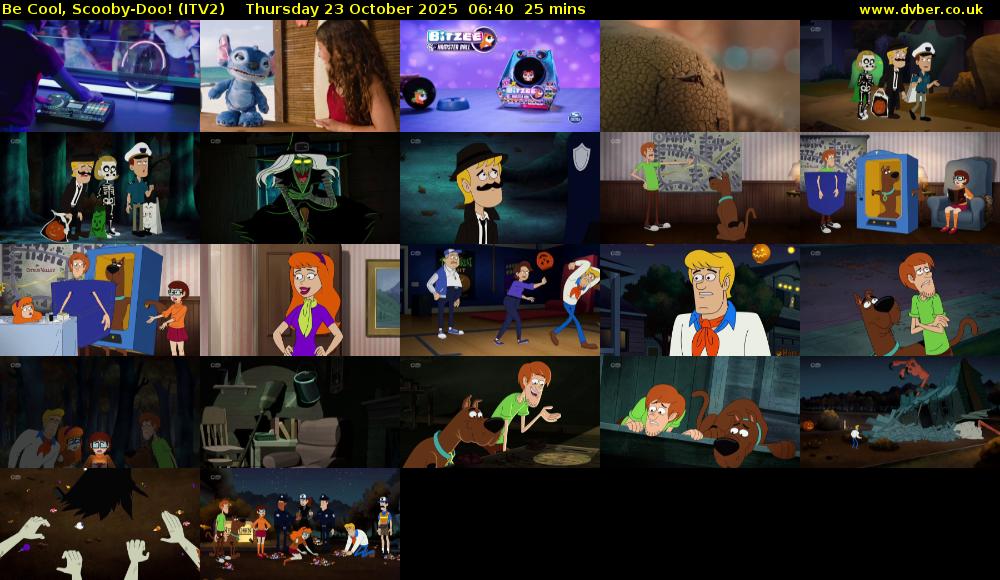 Be Cool, Scooby-Doo! (ITV2) Thursday 23 October 2025 06:40 - 07:05