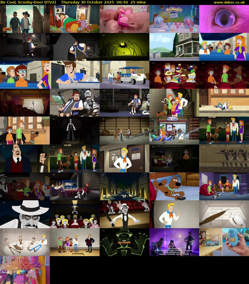 Be Cool, Scooby-Doo! (ITV2) Thursday 30 October 2025 06:40 - 07:05