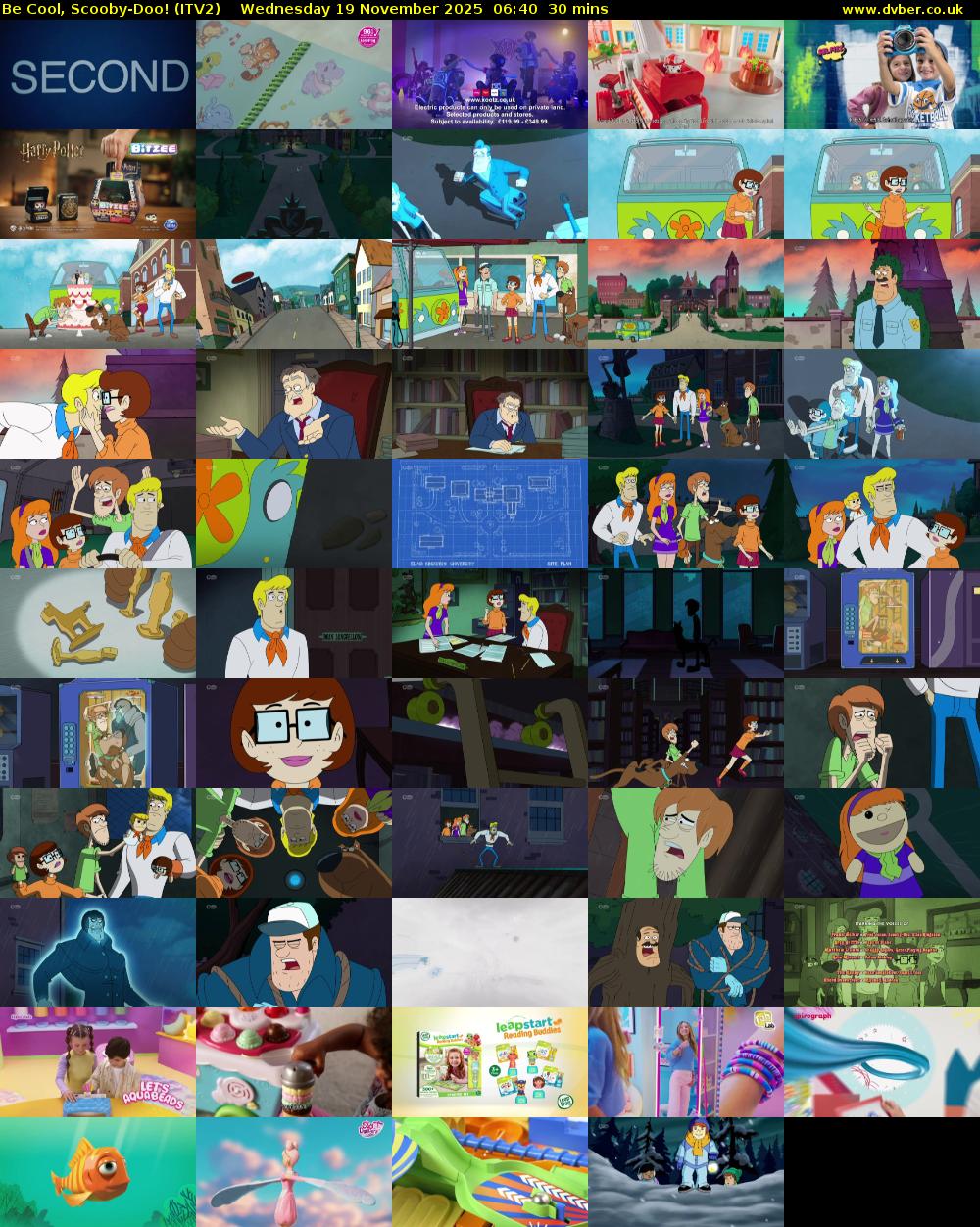 Be Cool, Scooby-Doo! (ITV2) Wednesday 19 November 2025 06:40 - 07:10
