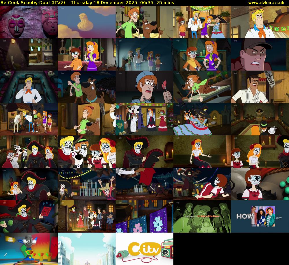 Be Cool, Scooby-Doo! (ITV2) Thursday 18 December 2025 06:35 - 07:00