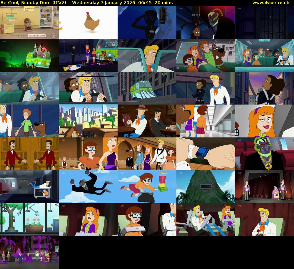 Be Cool, Scooby-Doo! (ITV2) Wednesday 7 January 2026 06:45 - 07:05