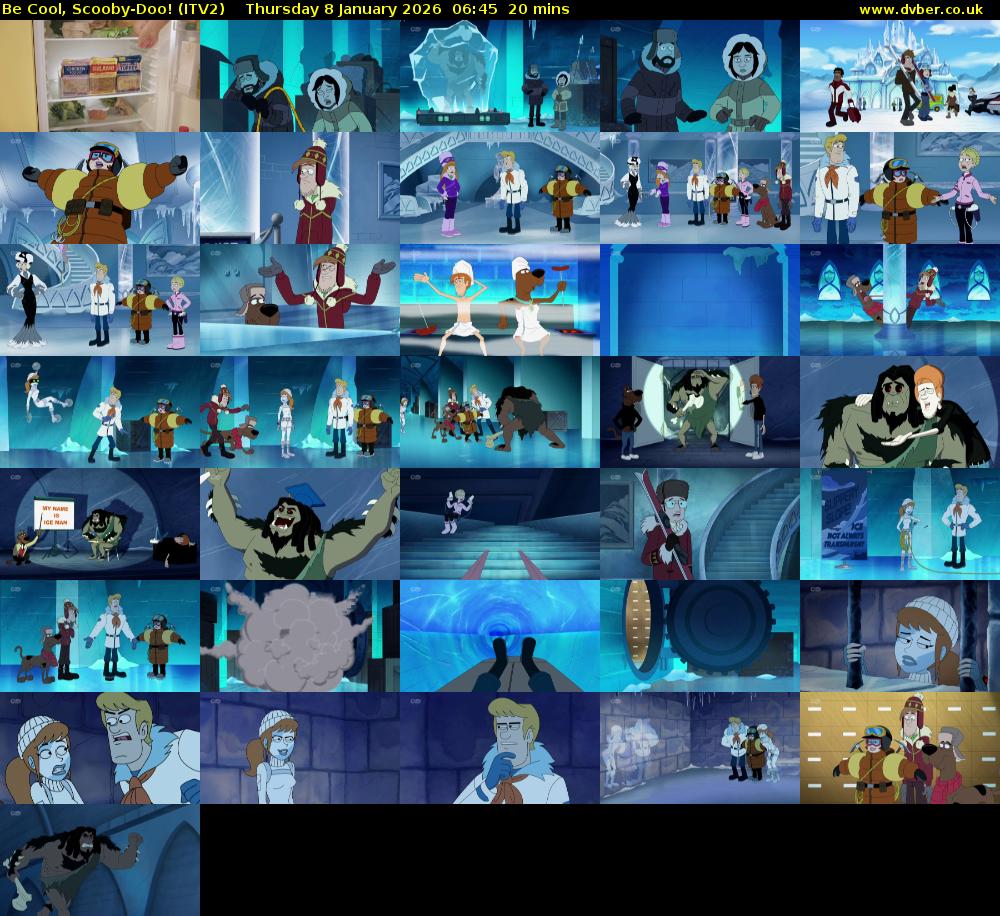 Be Cool, Scooby-Doo! (ITV2) Thursday 8 January 2026 06:45 - 07:05