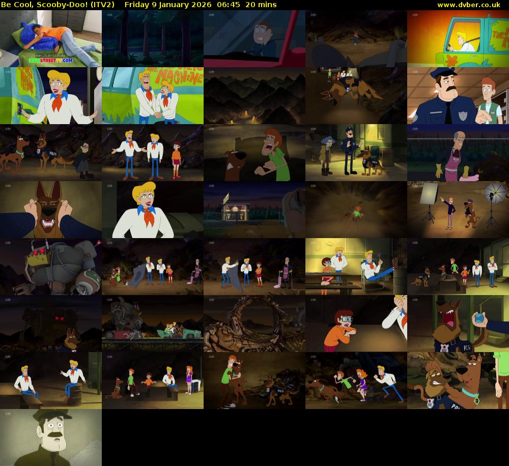 Be Cool, Scooby-Doo! (ITV2) Friday 9 January 2026 06:45 - 07:05