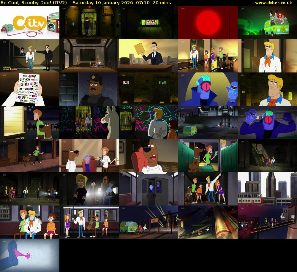 Be Cool, Scooby-Doo! (ITV2) Saturday 10 January 2026 07:10 - 07:30