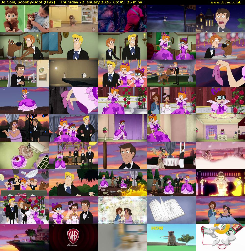 Be Cool, Scooby-Doo! (ITV2) Thursday 22 January 2026 06:45 - 07:10