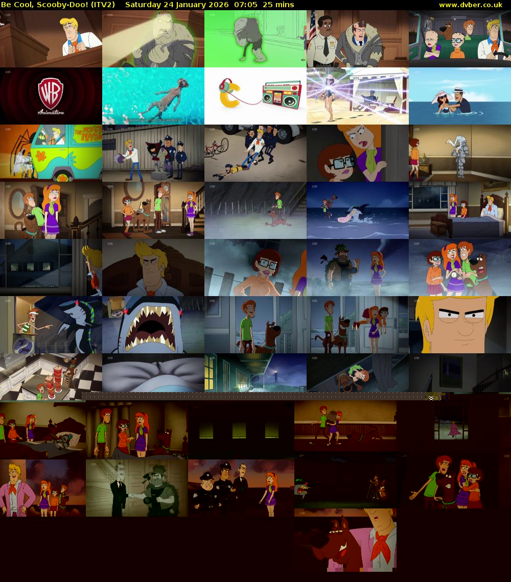 Be Cool, Scooby-Doo! (ITV2) Saturday 24 January 2026 07:05 - 07:30