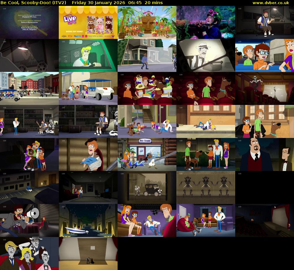 Be Cool, Scooby-Doo! (ITV2) Friday 30 January 2026 06:45 - 07:05