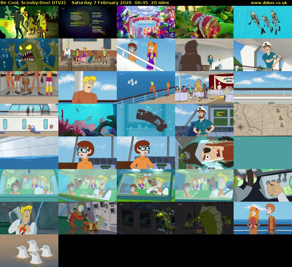 Be Cool, Scooby-Doo! (ITV2) Saturday 7 February 2026 06:45 - 07:05