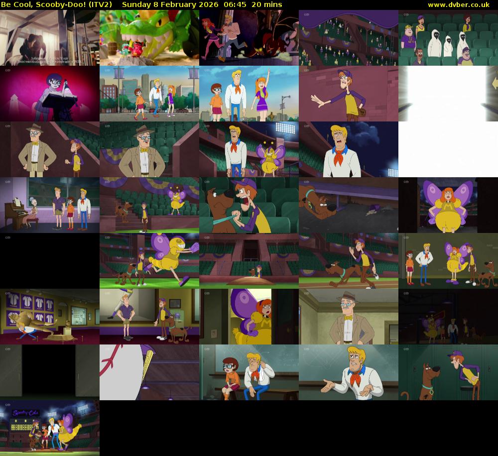 Be Cool, Scooby-Doo! (ITV2) Sunday 8 February 2026 06:45 - 07:05