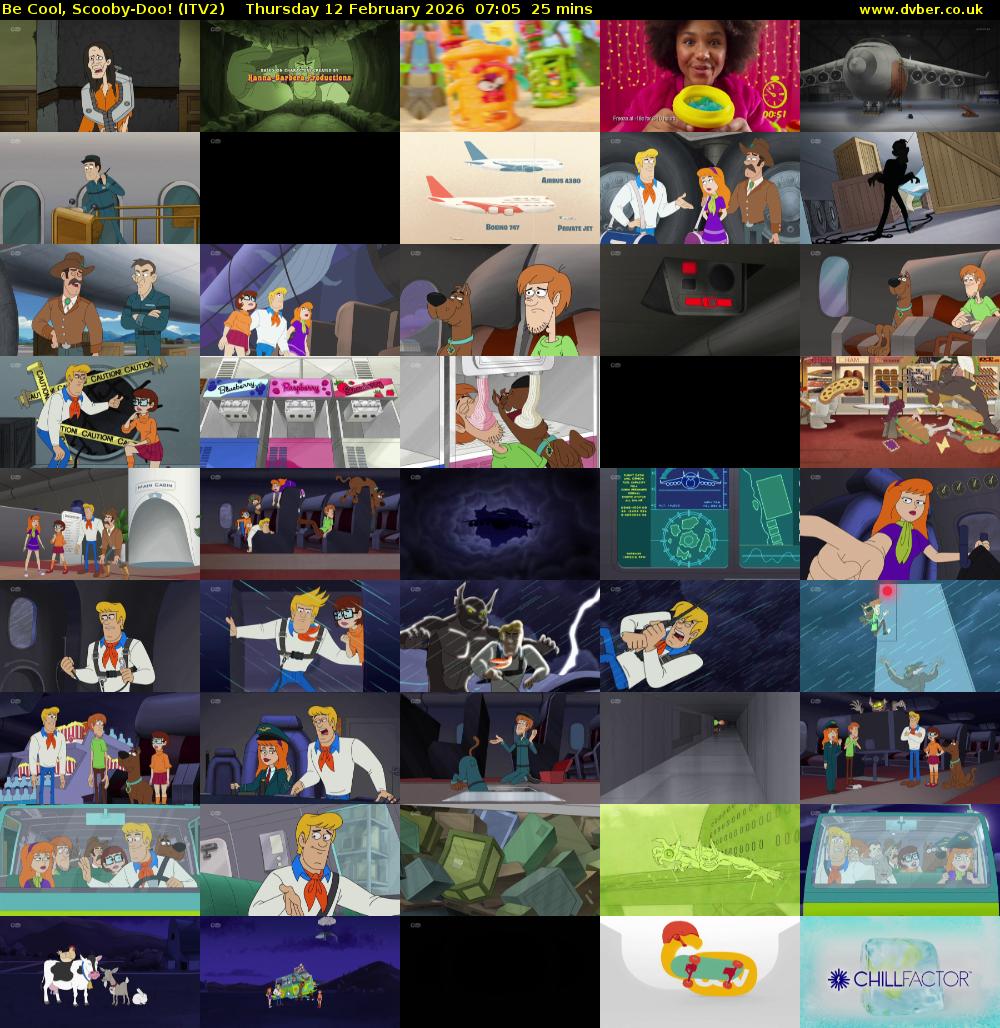 Be Cool, Scooby-Doo! (ITV2) Thursday 12 February 2026 07:05 - 07:30