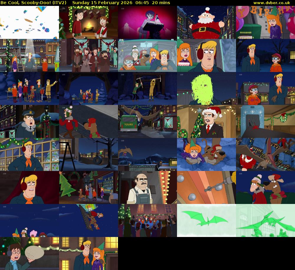 Be Cool, Scooby-Doo! (ITV2) Sunday 15 February 2026 06:45 - 07:05