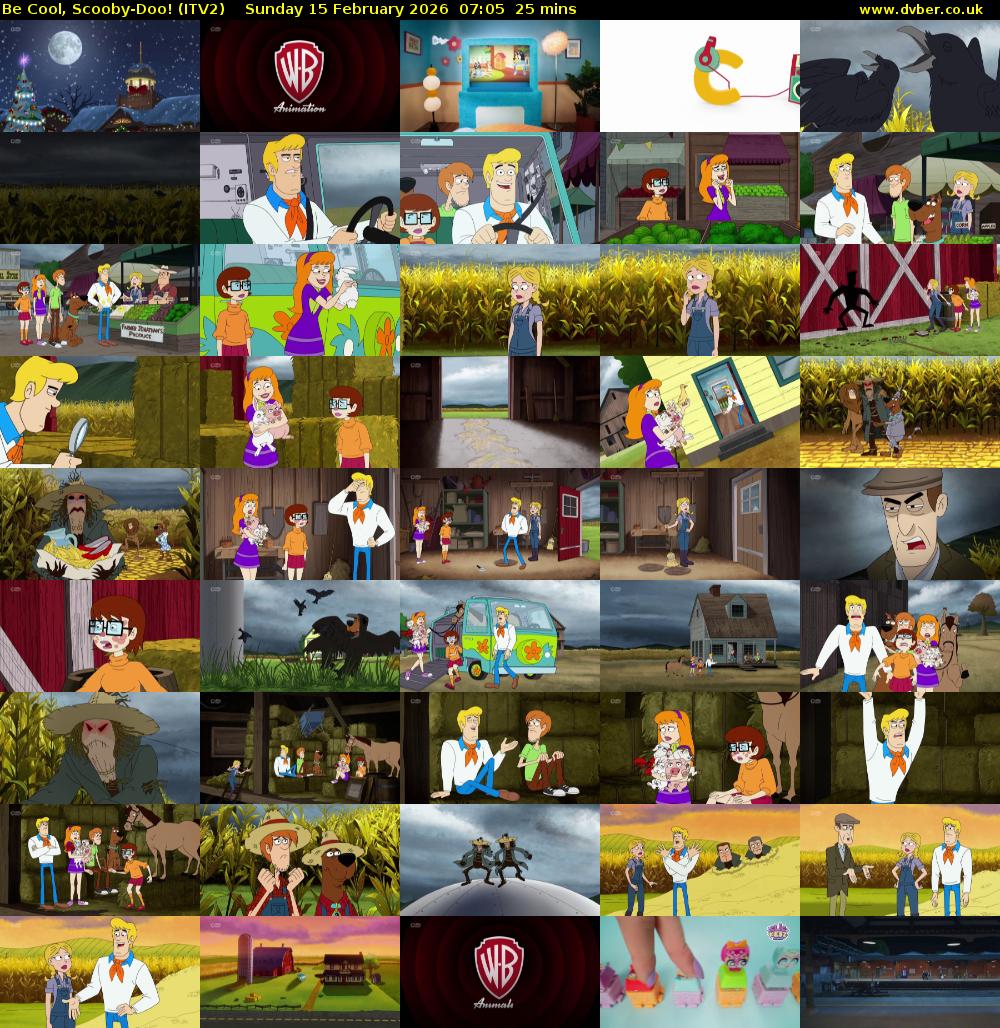 Be Cool, Scooby-Doo! (ITV2) Sunday 15 February 2026 07:05 - 07:30