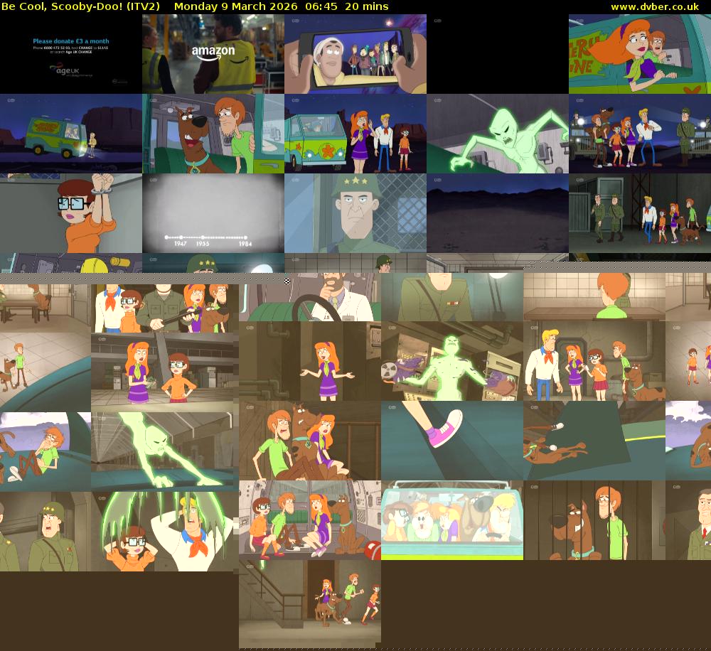 Be Cool, Scooby-Doo! (ITV2) Monday 9 March 2026 06:45 - 07:05