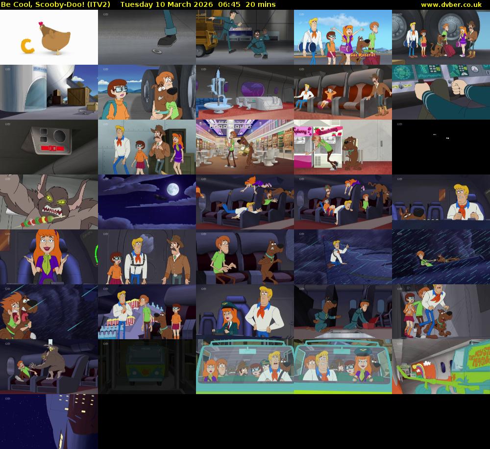 Be Cool, Scooby-Doo! (ITV2) Tuesday 10 March 2026 06:45 - 07:05