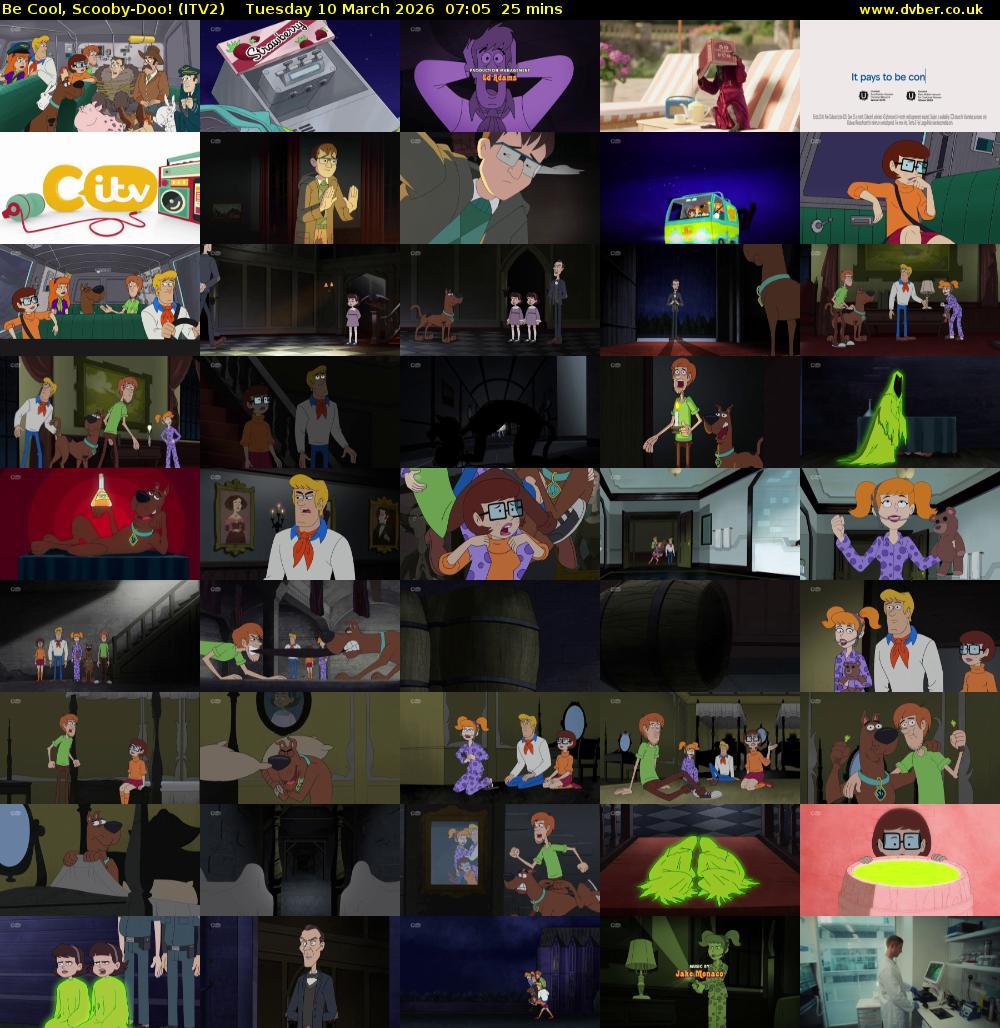 Be Cool, Scooby-Doo! (ITV2) Tuesday 10 March 2026 07:05 - 07:30