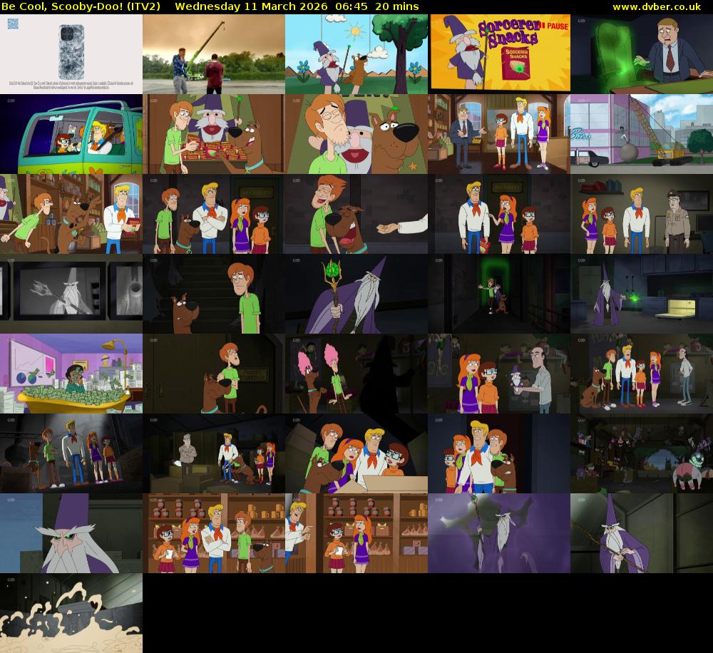 Be Cool, Scooby-Doo! (ITV2) Wednesday 11 March 2026 06:45 - 07:05