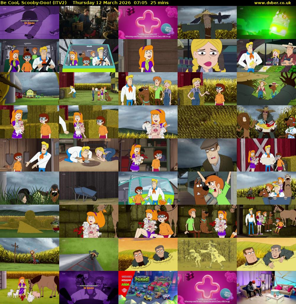 Be Cool, Scooby-Doo! (ITV2) Thursday 12 March 2026 07:05 - 07:30
