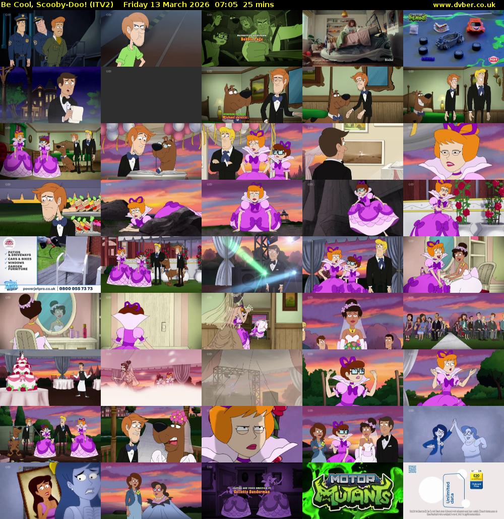 Be Cool, Scooby-Doo! (ITV2) Friday 13 March 2026 07:05 - 07:30