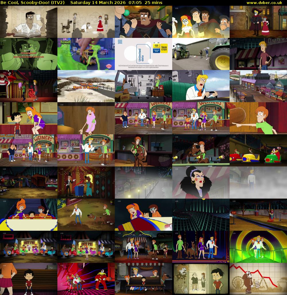 Be Cool, Scooby-Doo! (ITV2) Saturday 14 March 2026 07:05 - 07:30