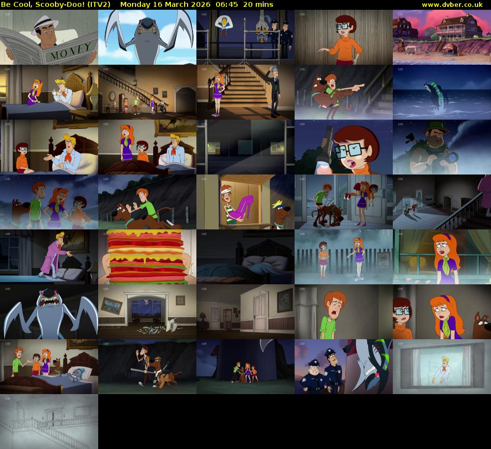 Be Cool, Scooby-Doo! (ITV2) Monday 16 March 2026 06:45 - 07:05