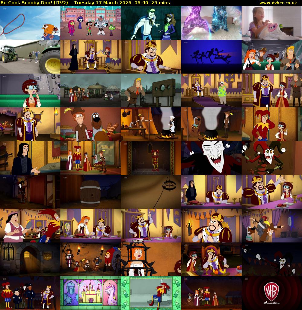 Be Cool, Scooby-Doo! (ITV2) Tuesday 17 March 2026 06:40 - 07:05