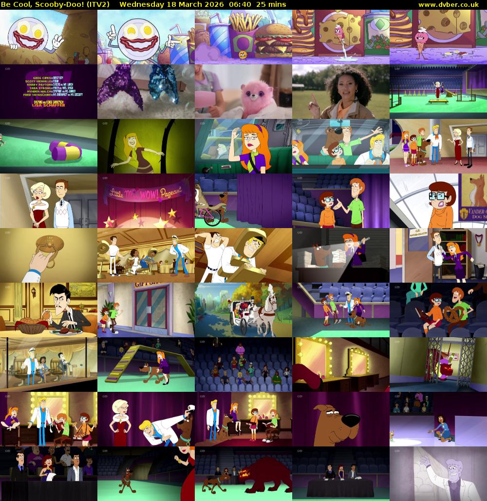 Be Cool, Scooby-Doo! (ITV2) Wednesday 18 March 2026 06:40 - 07:05