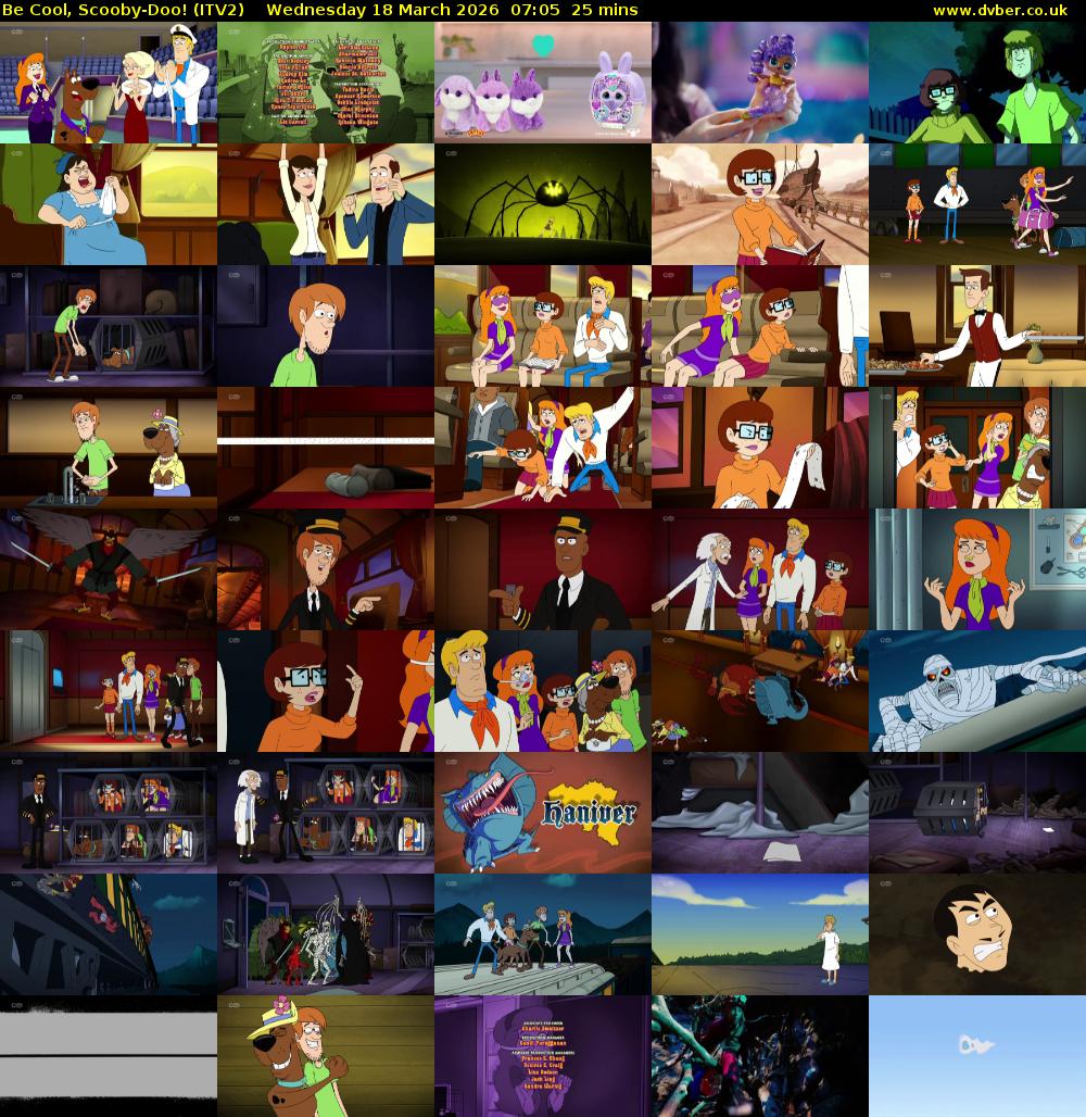 Be Cool, Scooby-Doo! (ITV2) Wednesday 18 March 2026 07:05 - 07:30