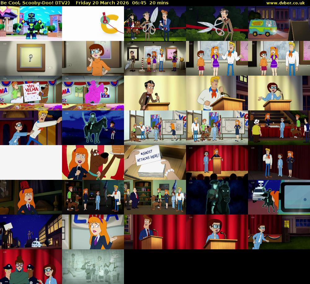 Be Cool, Scooby-Doo! (ITV2) Friday 20 March 2026 06:45 - 07:05
