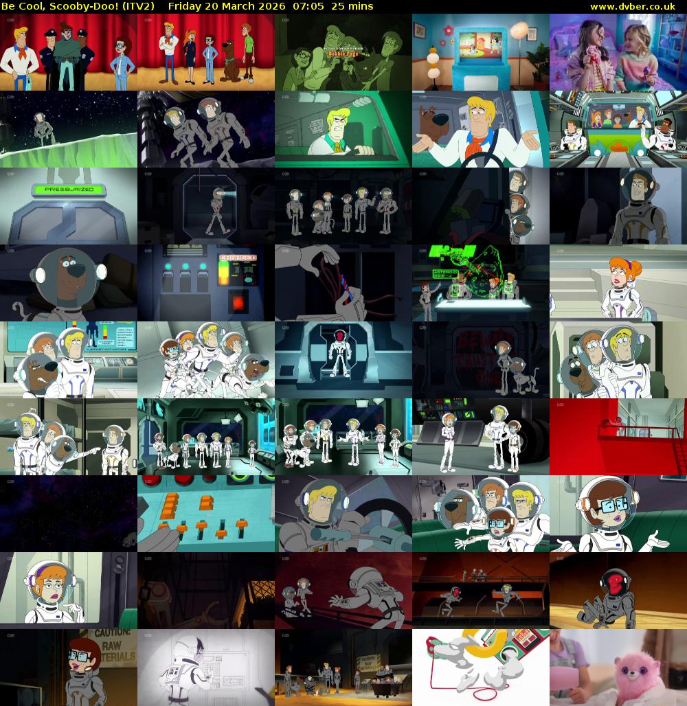 Be Cool, Scooby-Doo! (ITV2) Friday 20 March 2026 07:05 - 07:30
