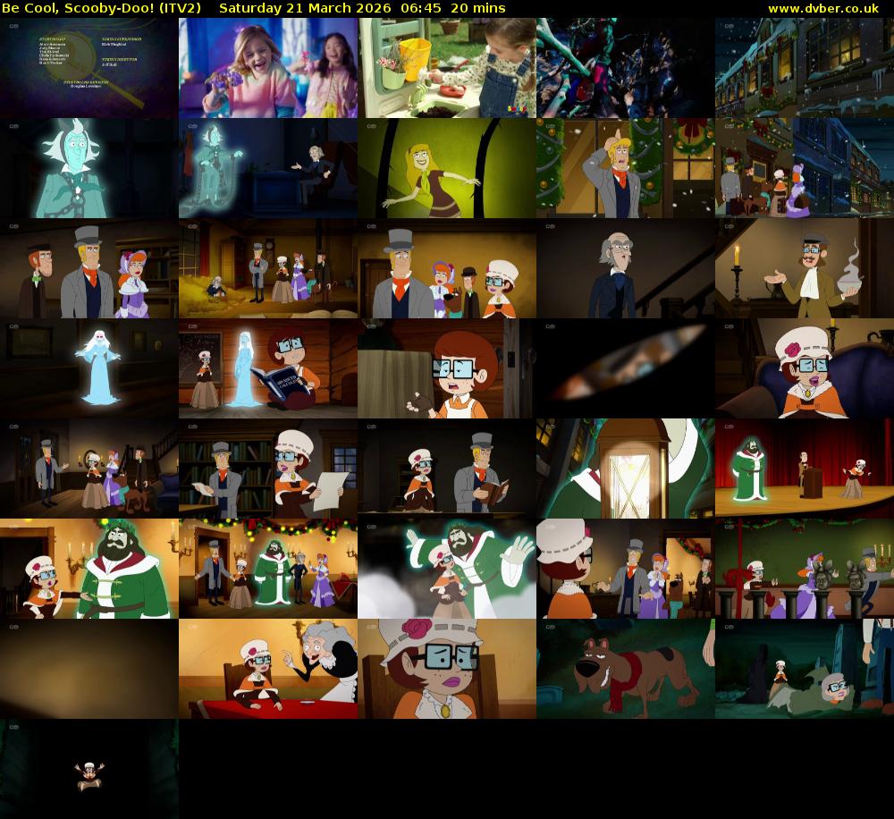 Be Cool, Scooby-Doo! (ITV2) Saturday 21 March 2026 06:45 - 07:05