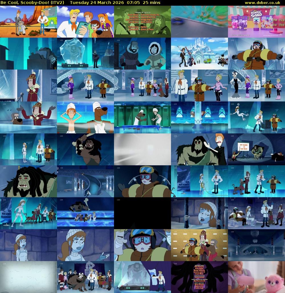 Be Cool, Scooby-Doo! (ITV2) Tuesday 24 March 2026 07:05 - 07:30