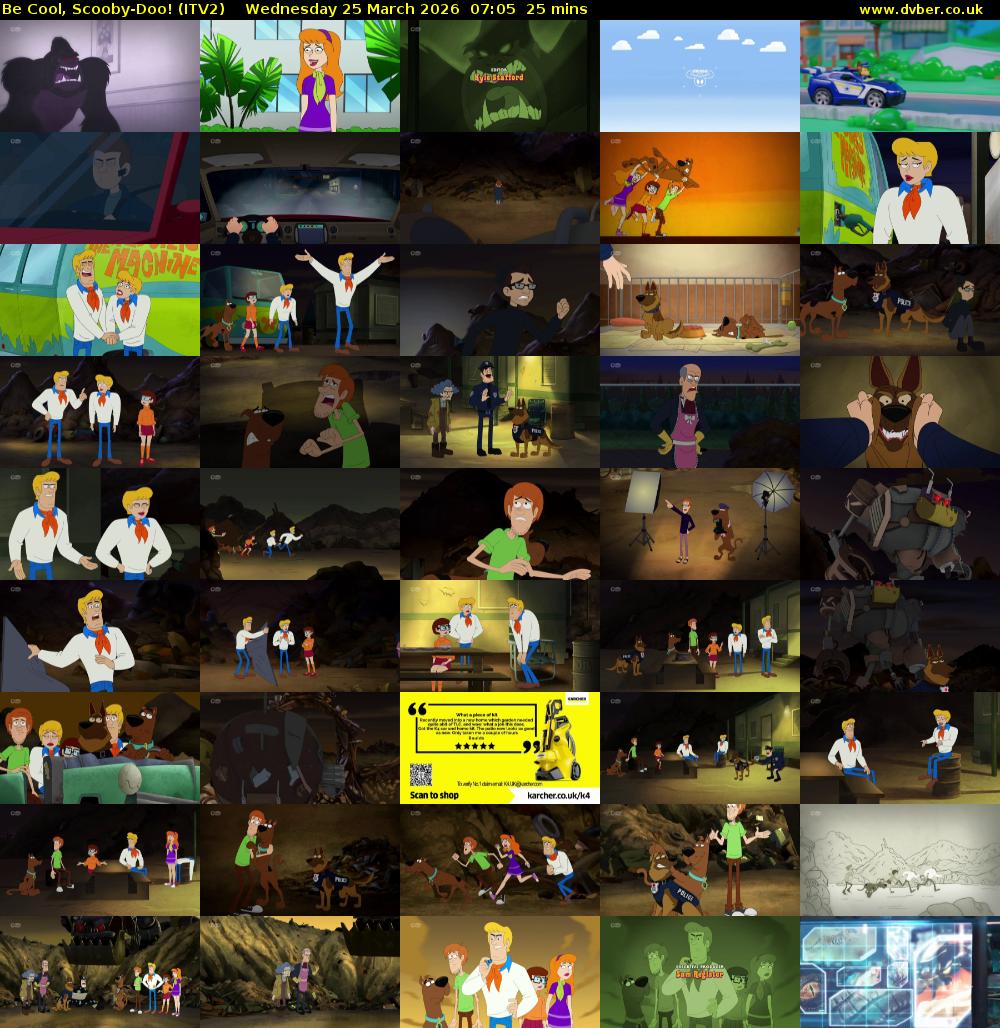Be Cool, Scooby-Doo! (ITV2) Wednesday 25 March 2026 07:05 - 07:30