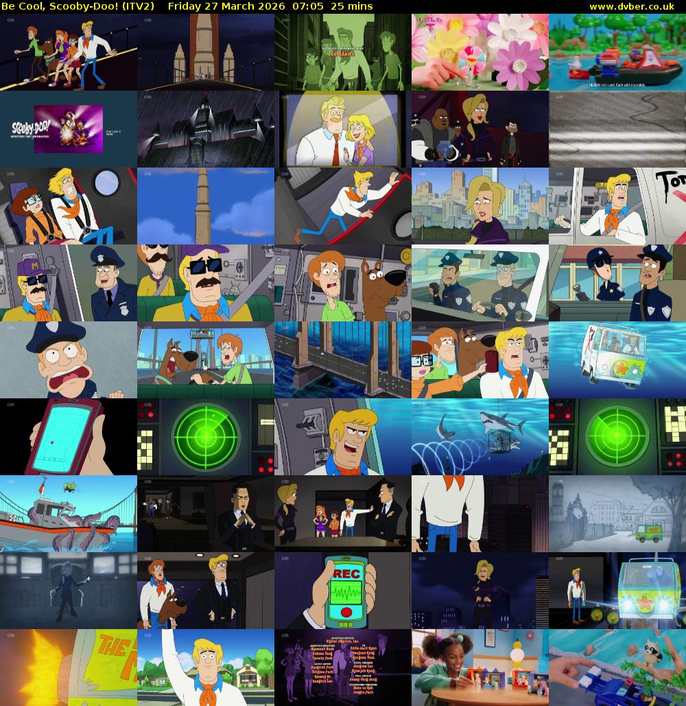 Be Cool, Scooby-Doo! (ITV2) Friday 27 March 2026 07:05 - 07:30
