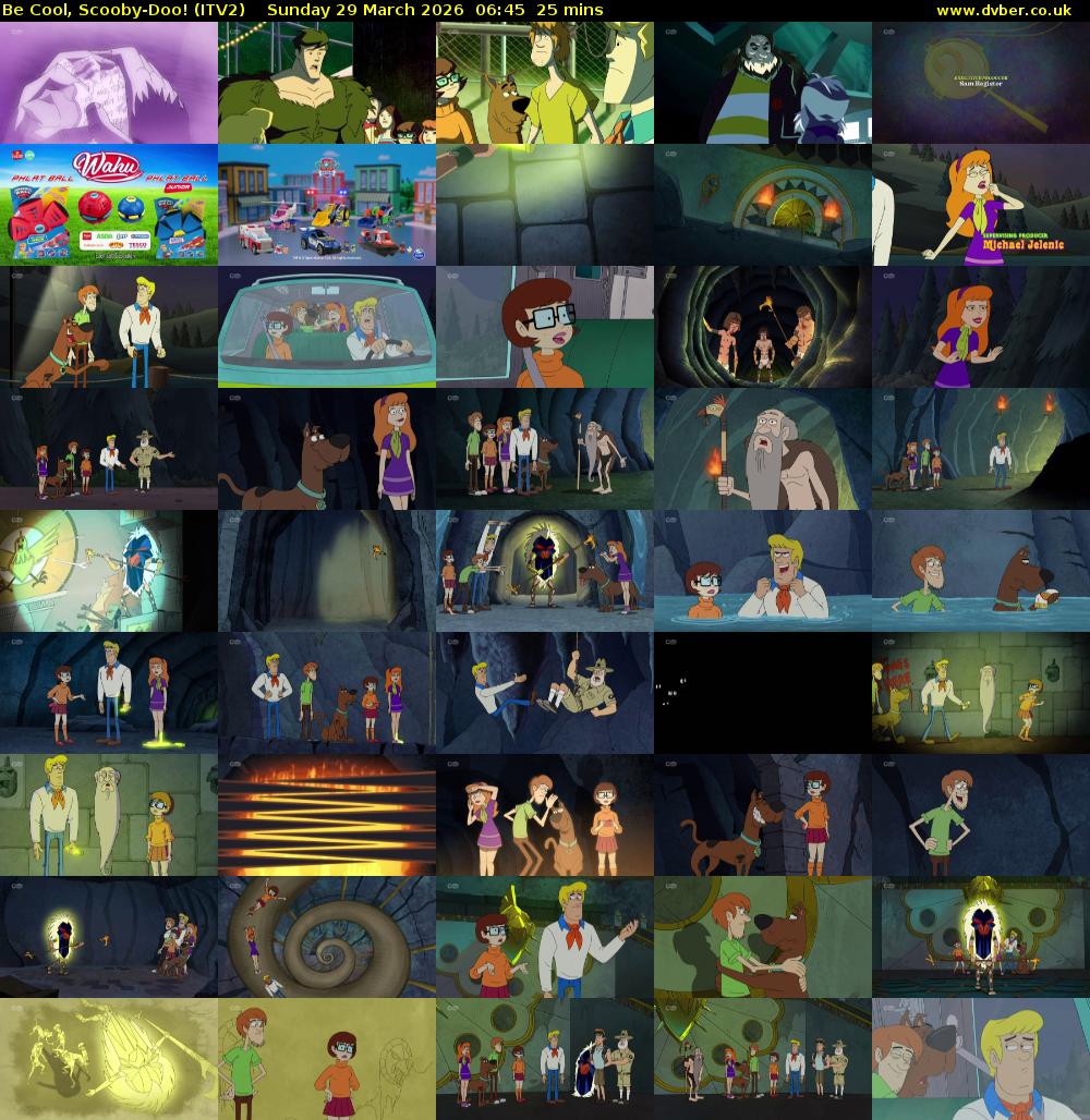 Be Cool, Scooby-Doo! (ITV2) Sunday 29 March 2026 06:45 - 07:10
