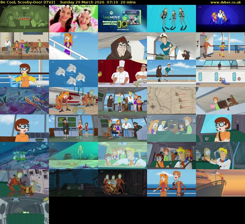 Be Cool, Scooby-Doo! (ITV2) Sunday 29 March 2026 07:10 - 07:30