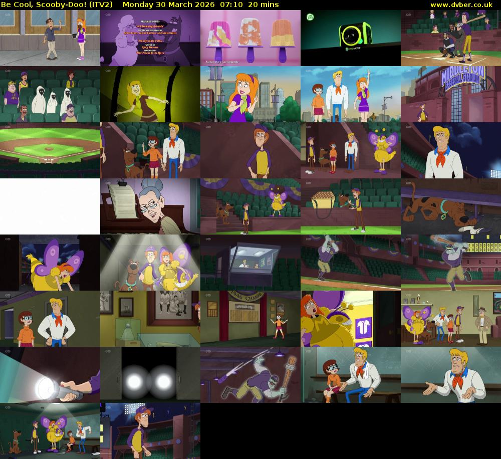 Be Cool, Scooby-Doo! (ITV2) Monday 30 March 2026 07:10 - 07:30