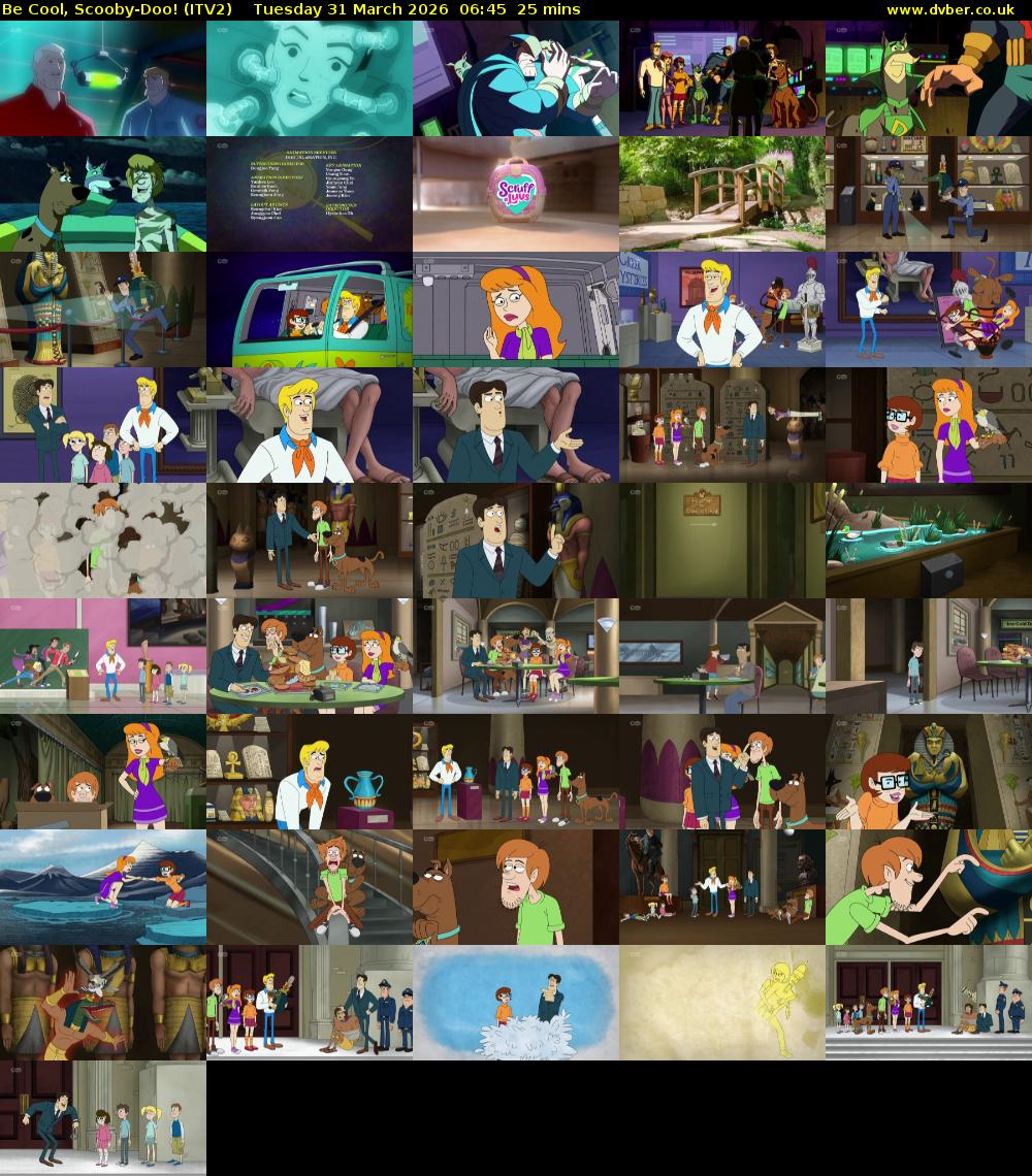 Be Cool, Scooby-Doo! (ITV2) Tuesday 31 March 2026 06:45 - 07:10