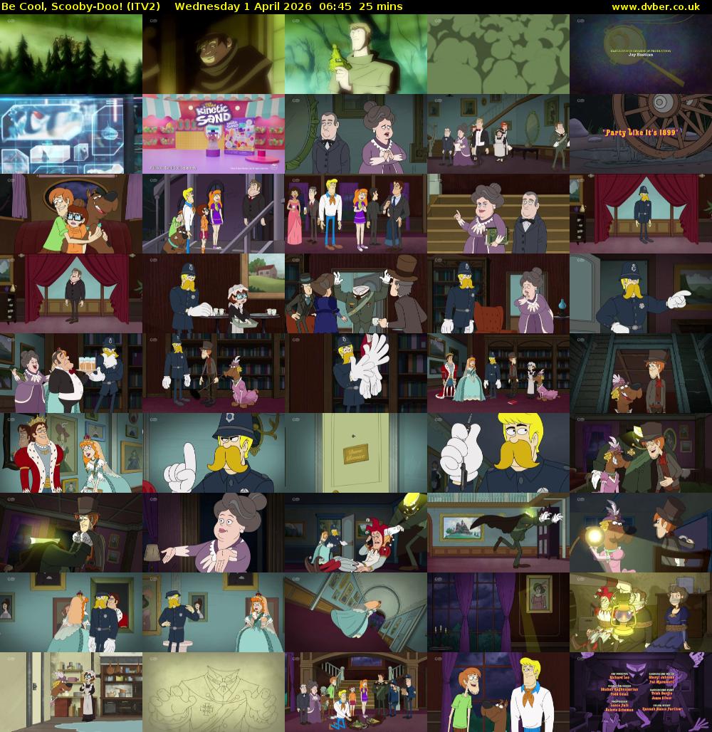Be Cool, Scooby-Doo! (ITV2) Wednesday 1 April 2026 06:45 - 07:10