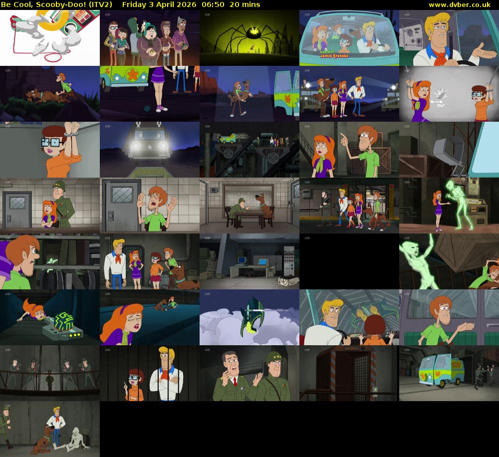 Be Cool, Scooby-Doo! (ITV2) Friday 3 April 2026 06:50 - 07:10
