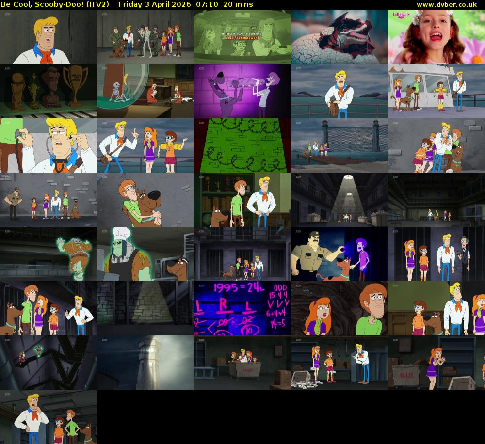 Be Cool, Scooby-Doo! (ITV2) Friday 3 April 2026 07:10 - 07:30