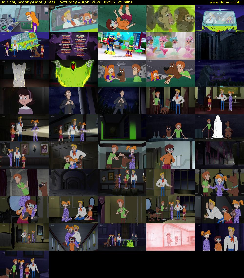 Be Cool, Scooby-Doo! (ITV2) Saturday 4 April 2026 07:05 - 07:30