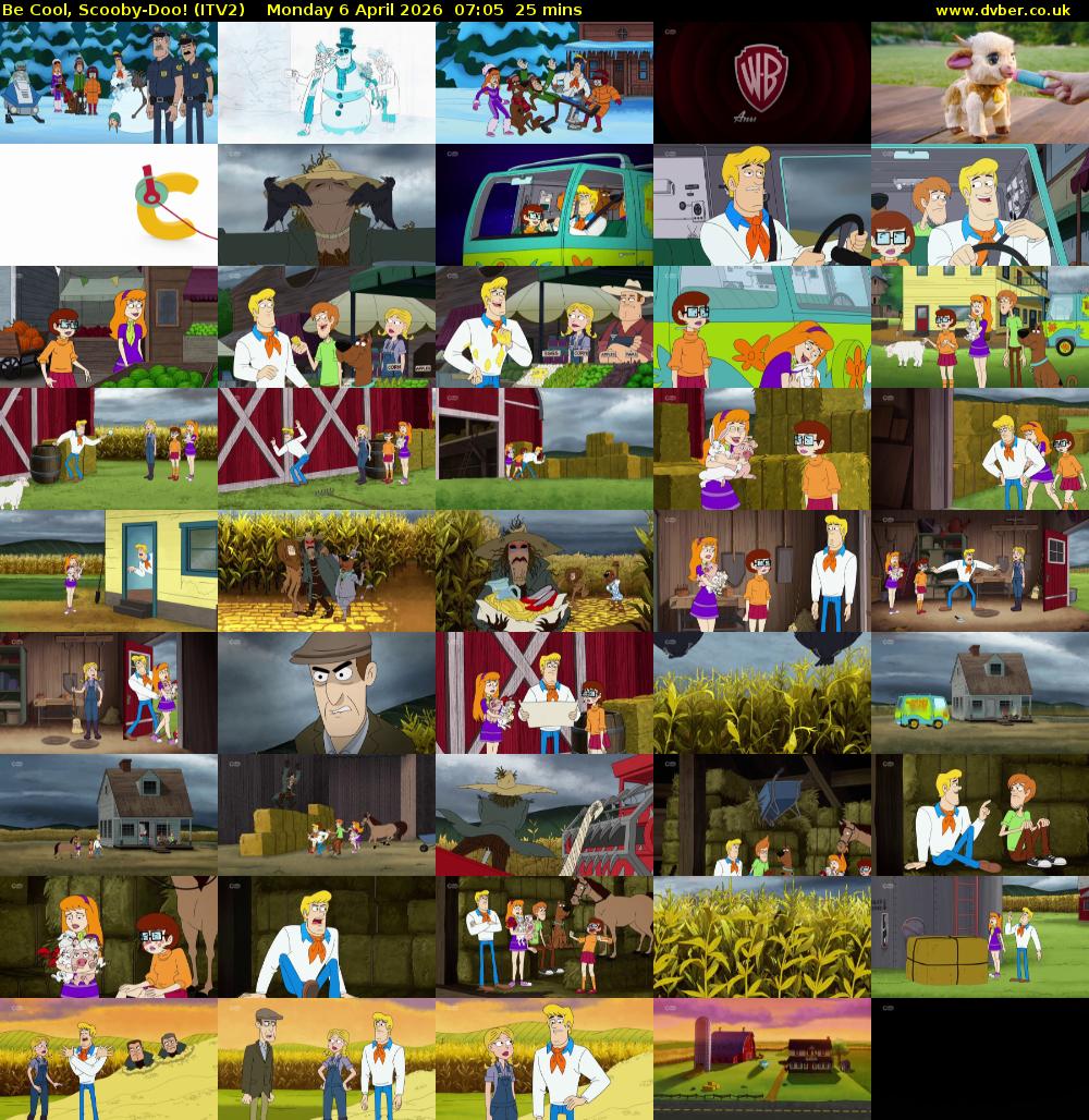 Be Cool, Scooby-Doo! (ITV2) Monday 6 April 2026 07:05 - 07:30