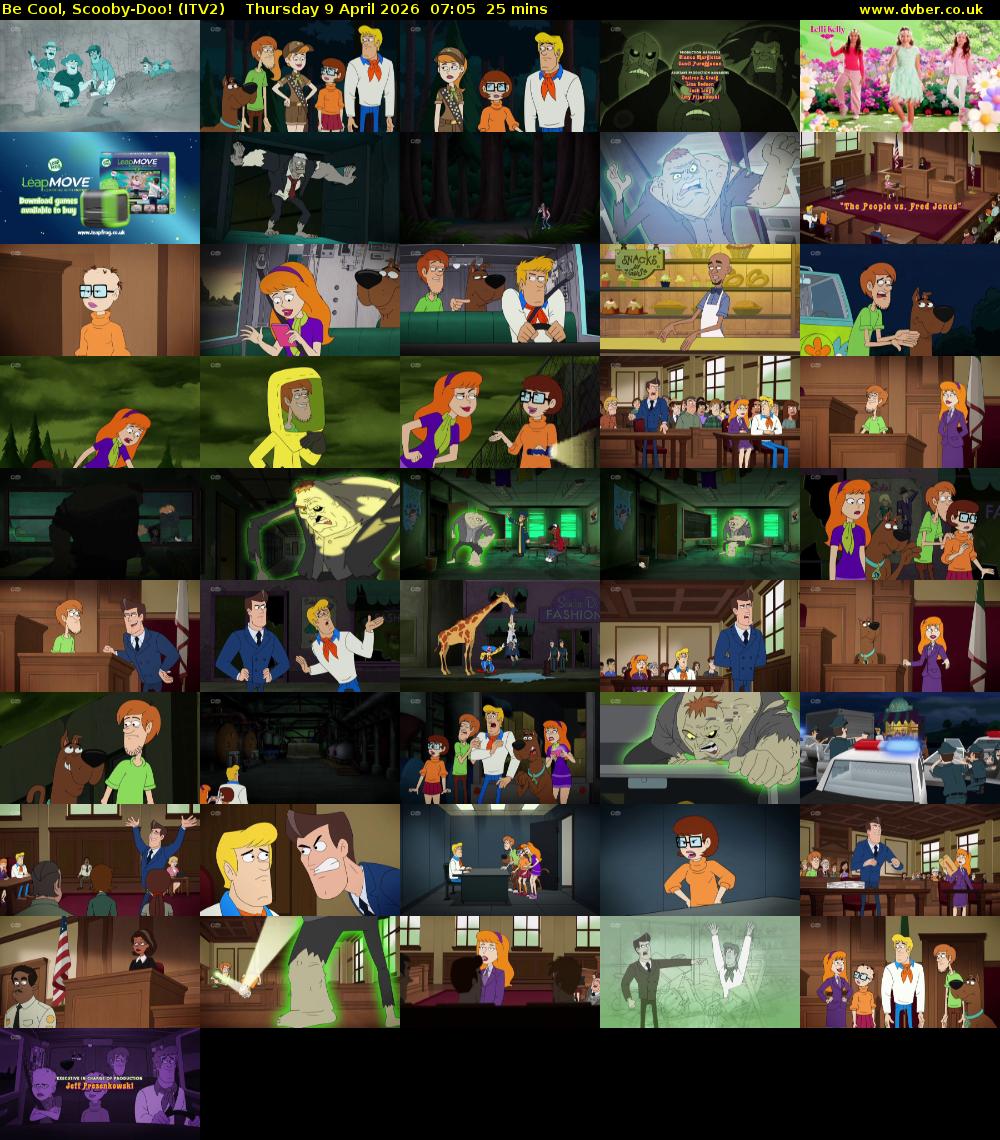 Be Cool, Scooby-Doo! (ITV2) Thursday 9 April 2026 07:05 - 07:30