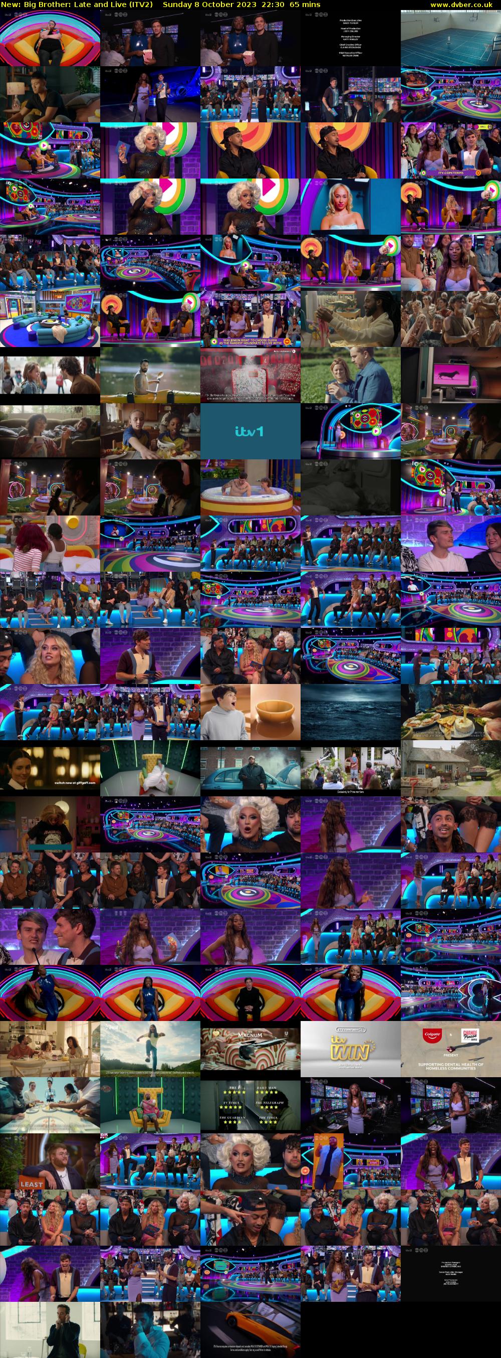 Big Brother: Late and Live (ITV2) Sunday 8 October 2023 22:30 - 23:35