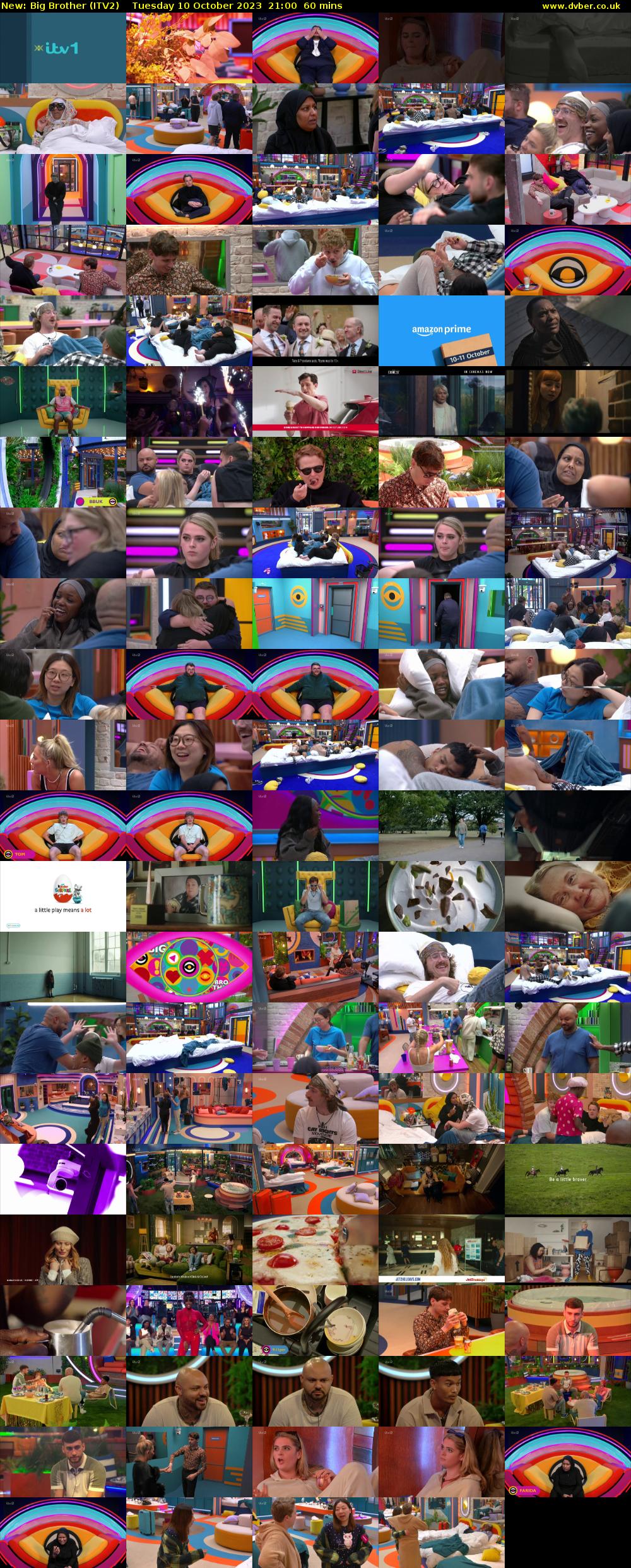 Big Brother (ITV2) Tuesday 10 October 2023 21:00 - 22:00