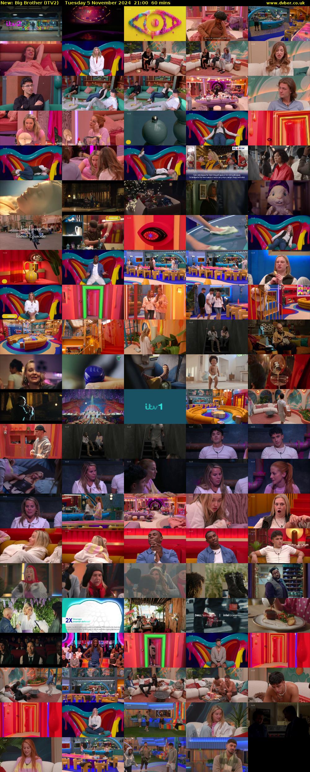 Big Brother (ITV2) Tuesday 5 November 2024 21:00 - 22:00