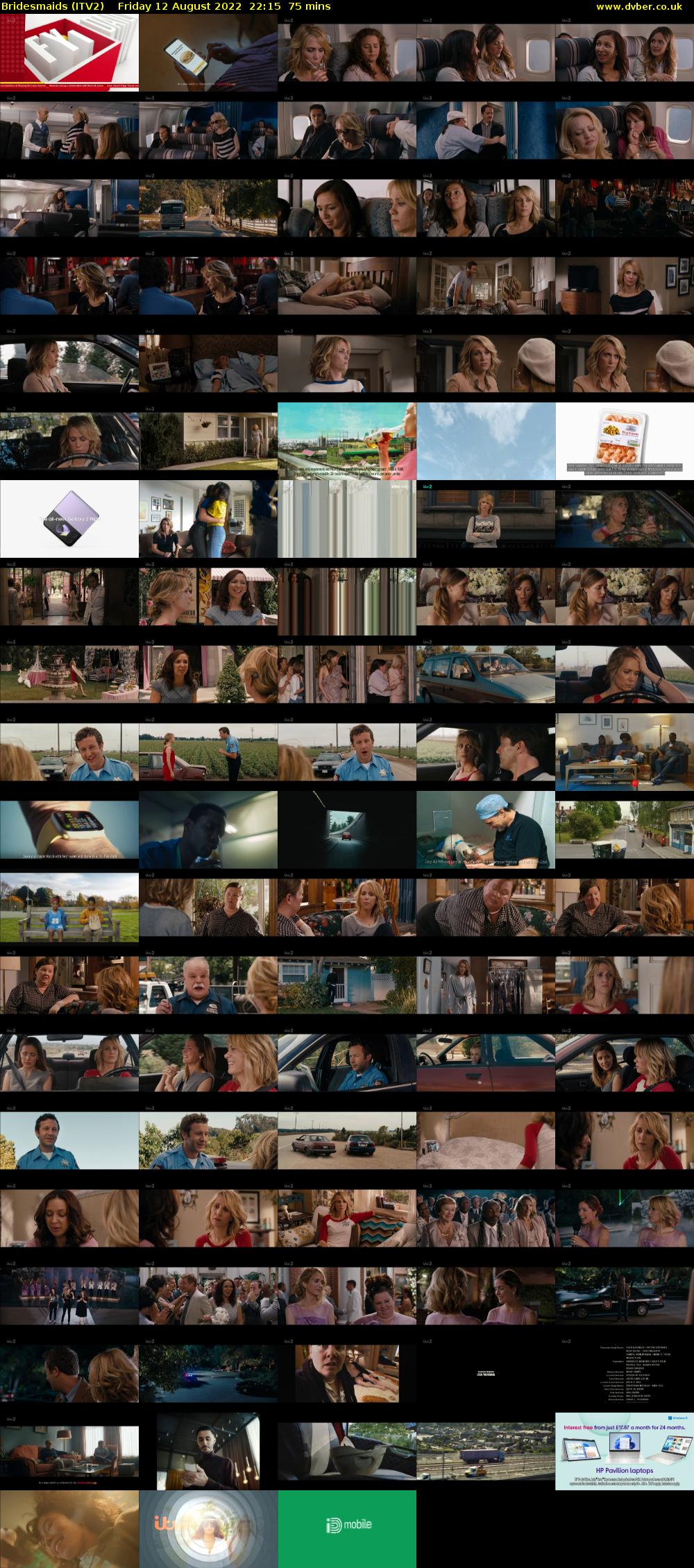 Bridesmaids (ITV2) Friday 12 August 2022 22:15 - 23:30