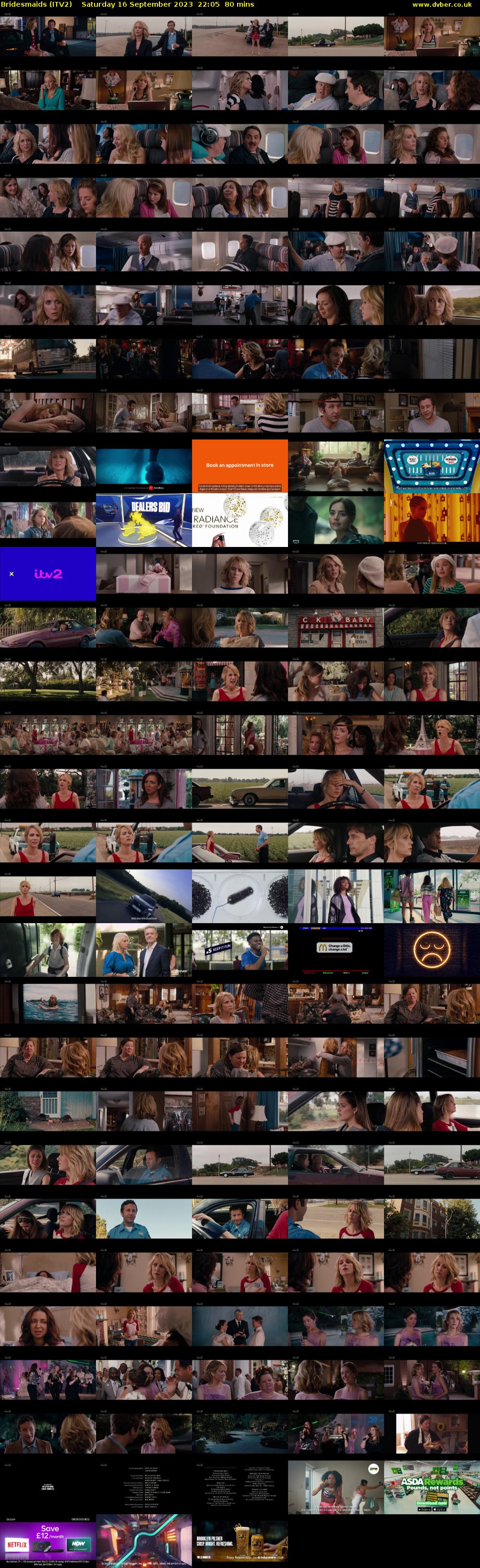 Bridesmaids (ITV2) Saturday 16 September 2023 22:05 - 23:25